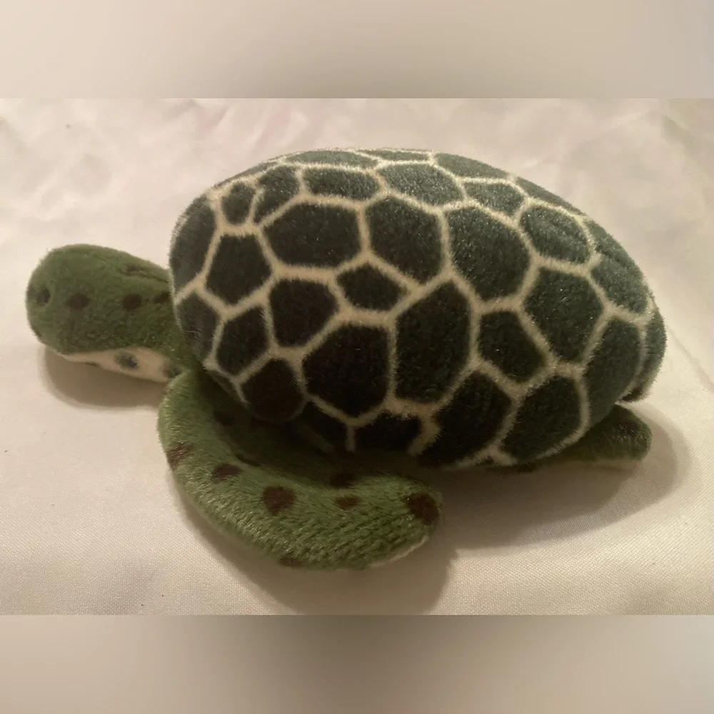 Vintage Retired National Parks Sea Turtle Plush Stuffed Animal 10” 1988